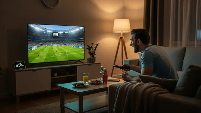 Begadang Nonton Piala Dunia (AI Generated)