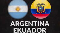 Kualifikasi Piala Dunia - Argentina Vs Ekuador (Bola.com/Adreanus Titus)