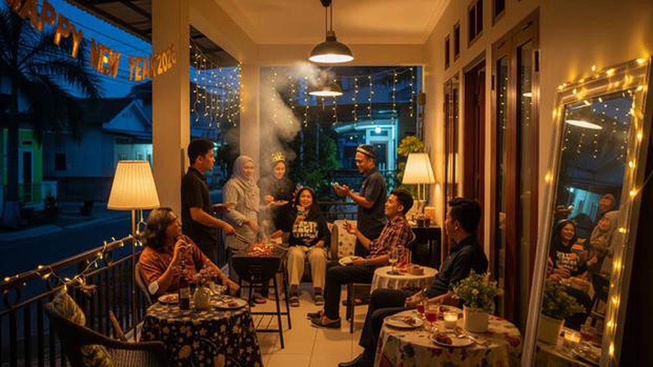 8 Desain Teras Sempit Tapi Luas untuk Acara BBQ Malam Tahun Baru 2026