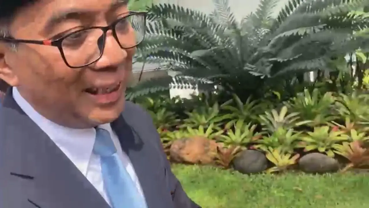 Brian Yuliarto mendatangi Istana, Rabu (19/2/2025)