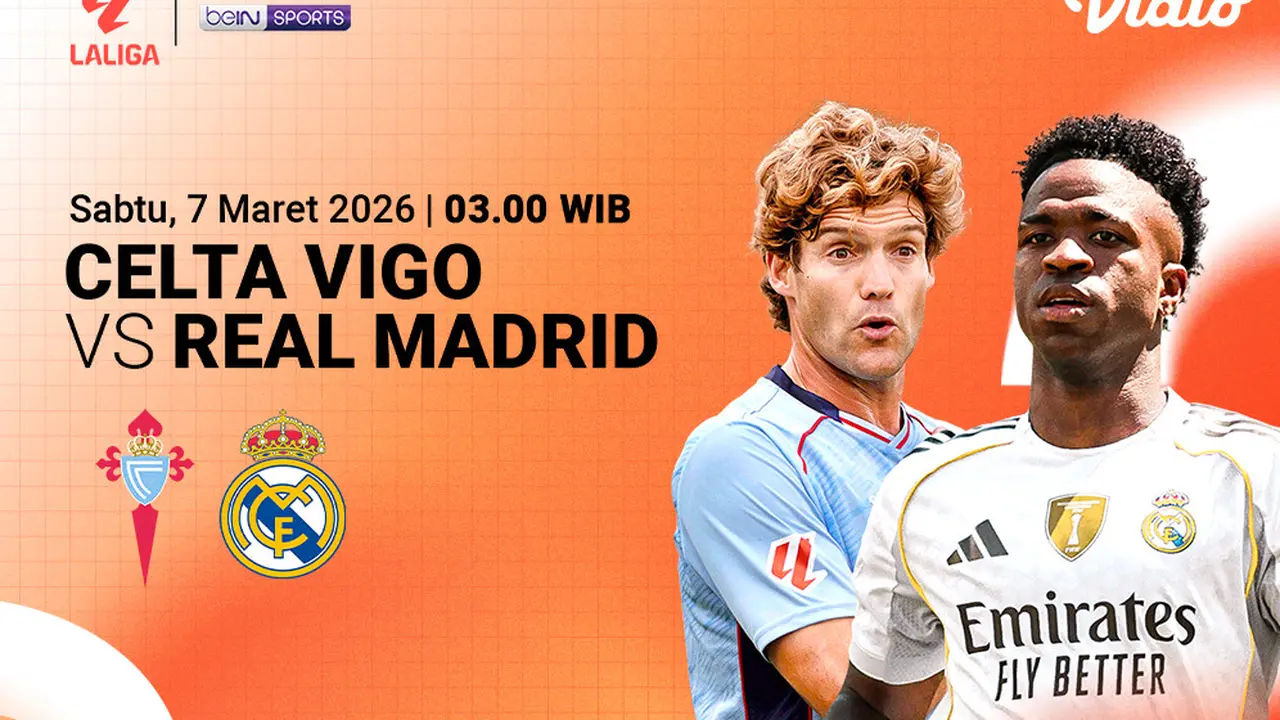 Jadwal La Liga Pekan ke-27 antara Celta Vigo vs Real Madrid