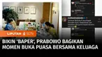 Melalui akun Instagram pribadinya, Presiden Prabowo Subianto membagikan momen berbuka puasa bersama mantan istri Titiek Soeharto dan putranya Didit Hediprasetyo. Momen kehangatan keluarga inipun mendapat respons positif dari banyak warganet.