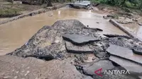 Dahsyatnya Banjir di Aceh, Jalan Provinsi Putus dan Aspal Terkelupas