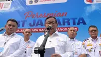 Pramono Targetkan Akses Pedestrian LRT ke KRL Manggarai Rampung September Ini