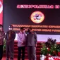 Menko Polhukan Mahfud MD menghadiri deklarasi Kabupaten Kepahiang Bengkulu sebagai Kabupaten Bebas Pungli. (Liputan6.com/Yuliardi Hardjo)