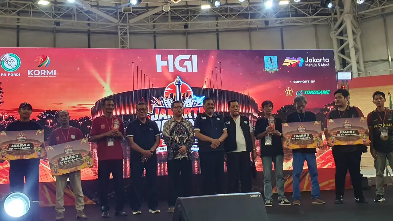 Para pemenang Jakarta Domino Tournament 2026 Series 2