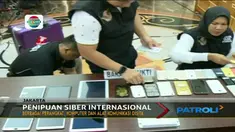 Kasus penipuan siber internasional menargetkan korban warga Cina.  