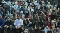 Alam Ganjar Kagumi Saung Angklung Udjo yang Jaga Eksistensi Budaya