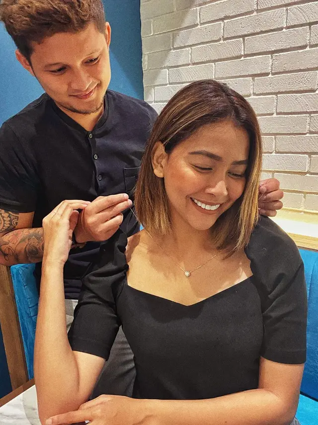 Bunga Jelitha dan Syamsir Alam. (Foto: Instagram @bungajelitha66)