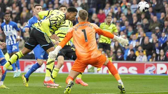 Gabriel Magalhaes - Brighton and Hove Albion vs Arsenal