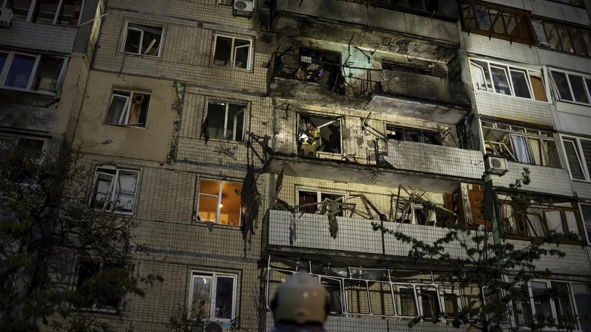 Serangan Udara Besar-besaran Rusia dengan 250 Drone ke Kyiv Lukai 14 Orang