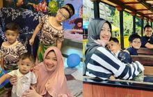 Potret Maissy Mantan Penyanyi Cilik Bersama Tiga Putranya, Anak Tetap Berprestasi Meski Ibu Sibuk Jadi Dokter