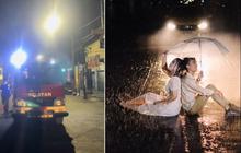 Sewa Mobil Damkar hingga Basah-basahan Jam 3 Subuh, Aksi Pasangan Lakukan Foto Prewed Ini Curi Perhatian