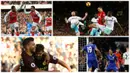 Inilah aksi para pencetak gol Premier League 2016-2017 pekan ke-13. (AFP-Reuters)