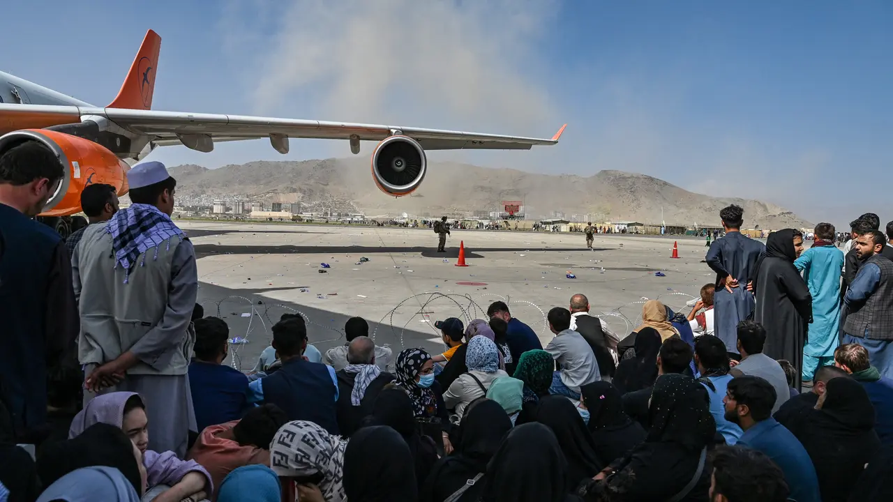 Begini Suasana Kacau di Bandara Afghanistan