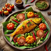 Resep Ikan Arsik Khas Batak: Hidangan Spesial untuk Natal yang Berkesan | copyright ChatGPT/AI