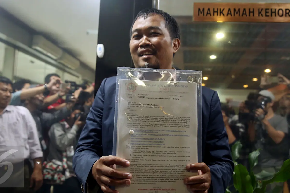 Setya Novanto Dilaporkan ke MKD