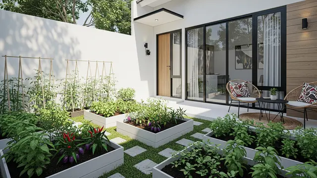Cara Bikin Edible Garden dengan Tanaman Sayur Mini di Rumah, Mudah & Hemat Lahan