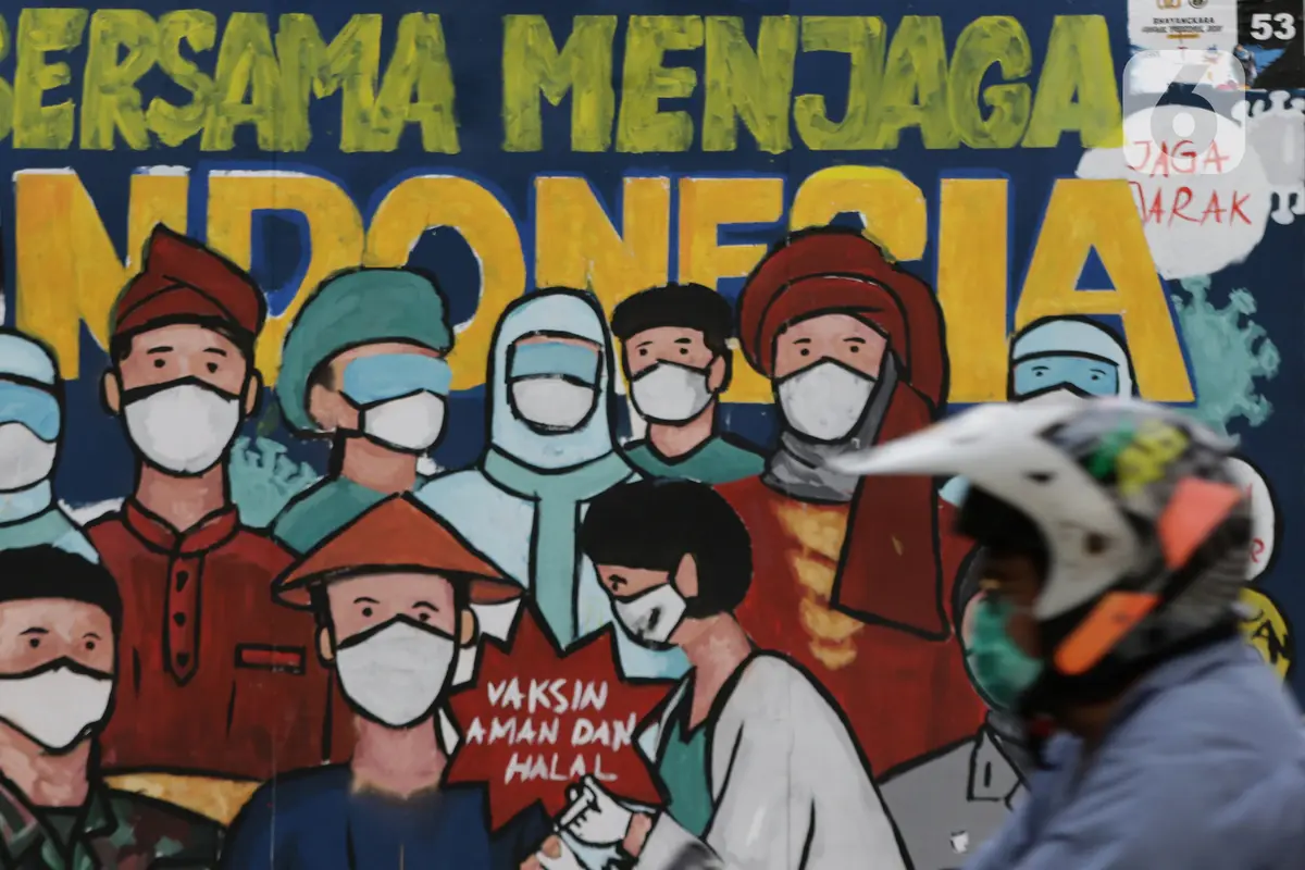 FOTO: Antisipasi Gelombang Ketiga, PPKM Level 3 Bakal Diberlakukan di Seluruh Indonesia Saat Nataru