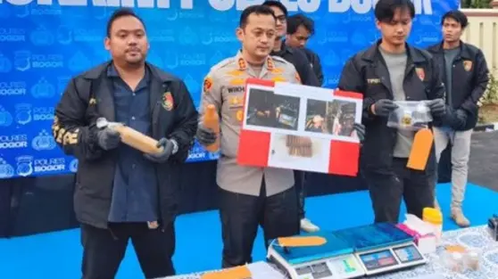 Polisi Bongkar Tempat Pengolahan Emas Ilegal di Bogor
