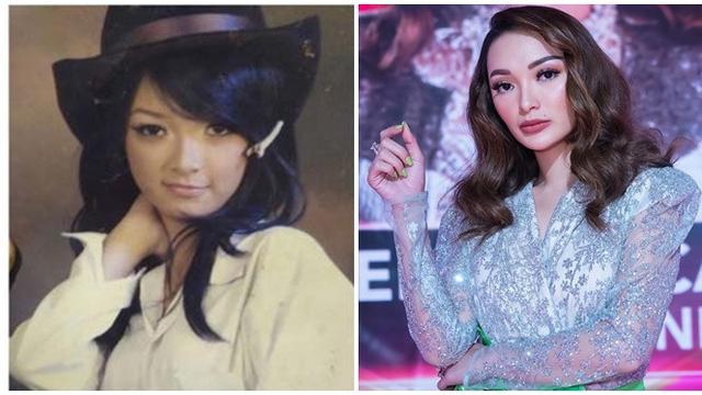 Foto Jadul Zaskia Gotik, Cantik Sejak Muda dan Bikin Pangling