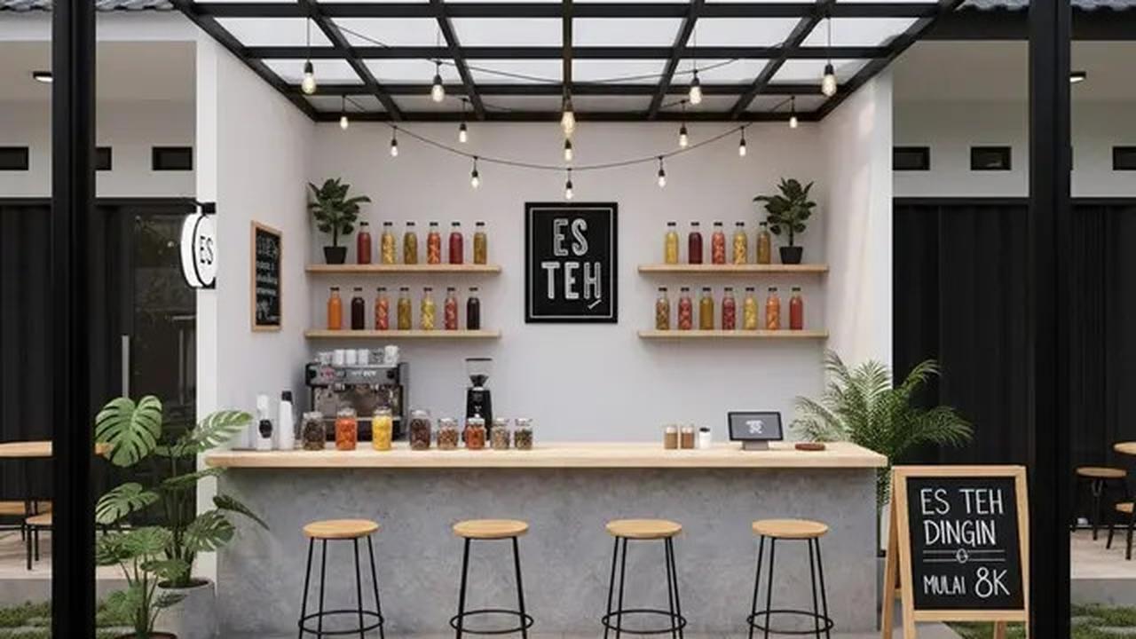 6 Inspirasi Desain Teras Rumah Bisa untuk Jualan Es Teh, Pikat Pelanggan dan Tingkatkan Omzet