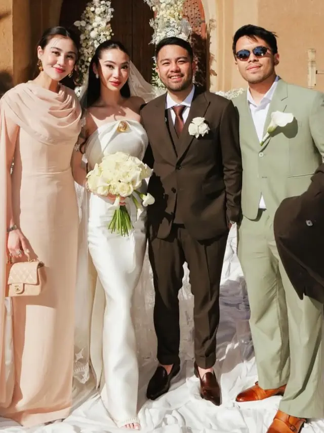 Aaliyah Massaid dan Thariq Halilintar Hadiri Kondangan di Maroko. [@aaliyah.massaid]