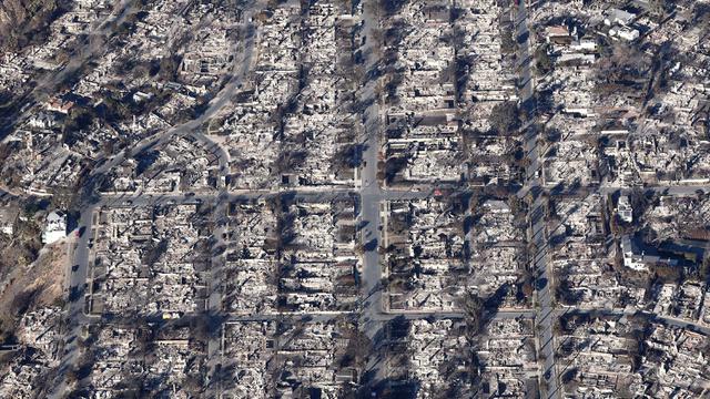 Rata dengan Tanah, Lebih dari 12.000 Bangunan di Los Angeles Hancur Tak Bersisa