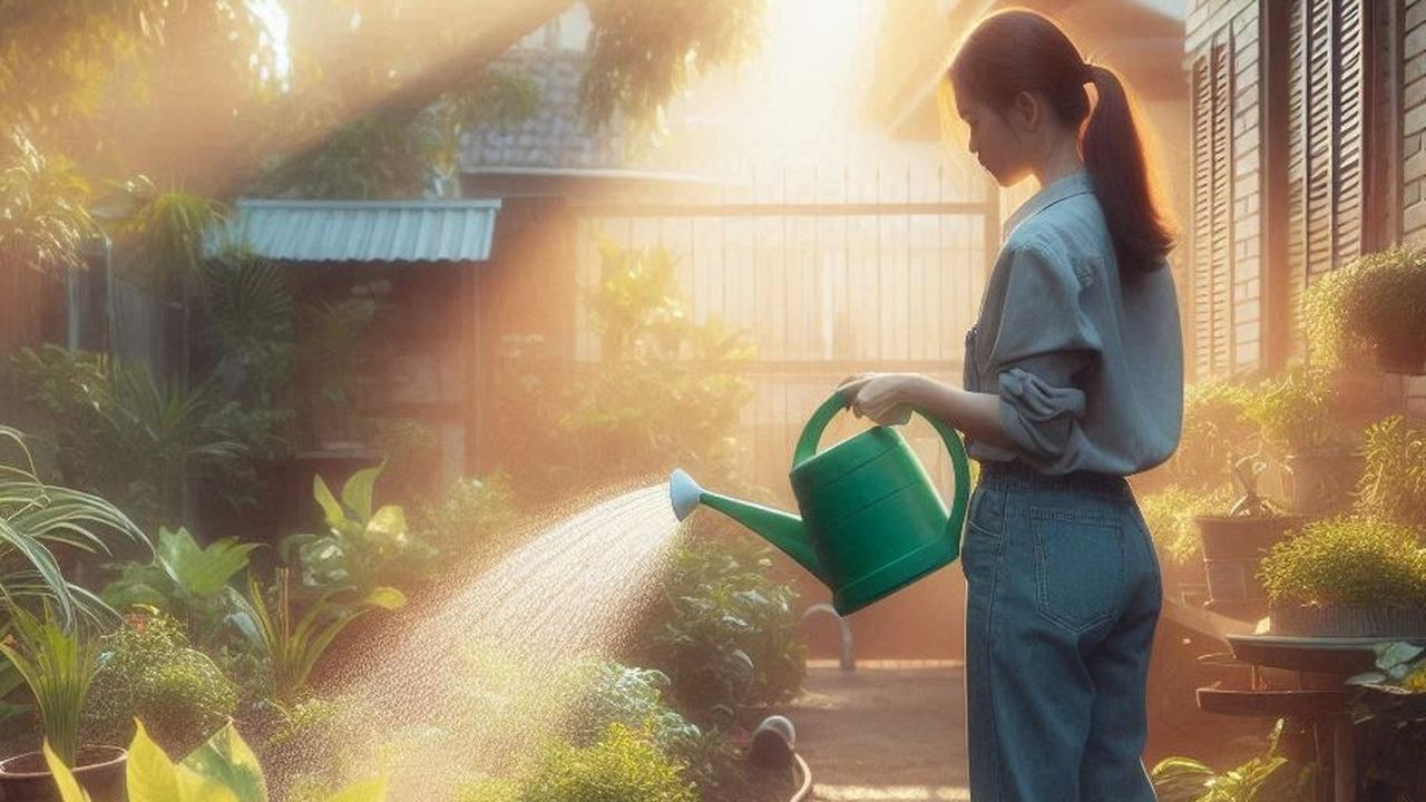 Waktu Paling Tepat Mengairi Tanaman, Apakah di Pagi atau Siang Hari?