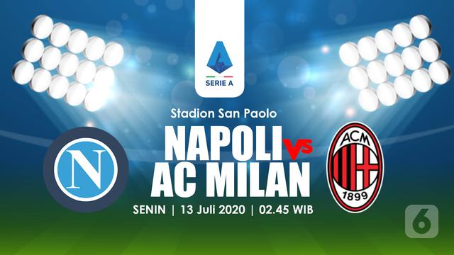 Link Live Streaming Serie A Napoli Vs Ac Milan Malam Ini Di Vidio