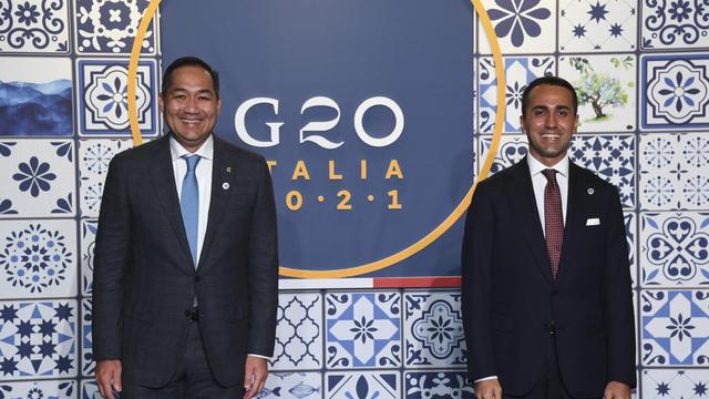 Menteri Perdagangan (Mendag) Muhammad Lutfi menghadiri pertemuan tingkat Menteri Perdagangan dan Investasi Negara G20 di Sorrento, Italia, pada 11-12 Oktober 2021