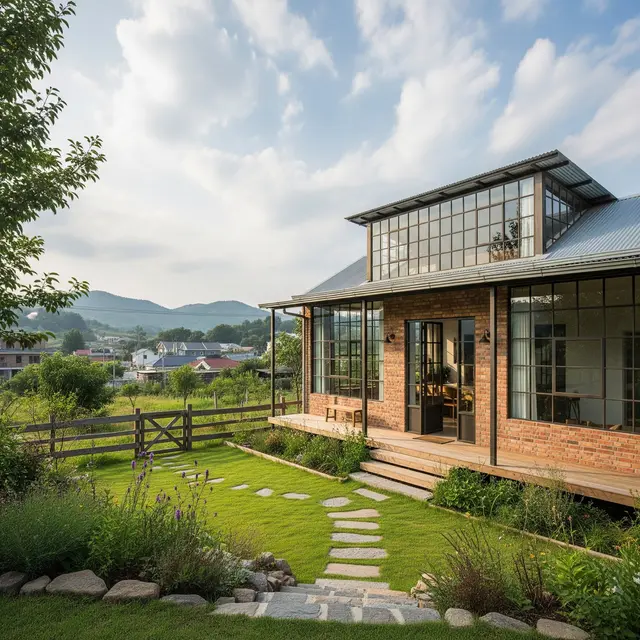 Desain Rumah Sederhana Tapi Mewah dengan Interior Natural