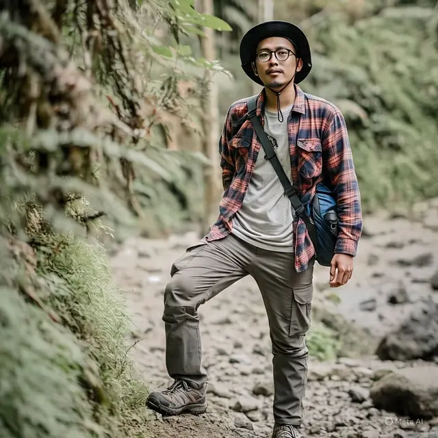 Inspirasi Outfit Naik Gunung Pria