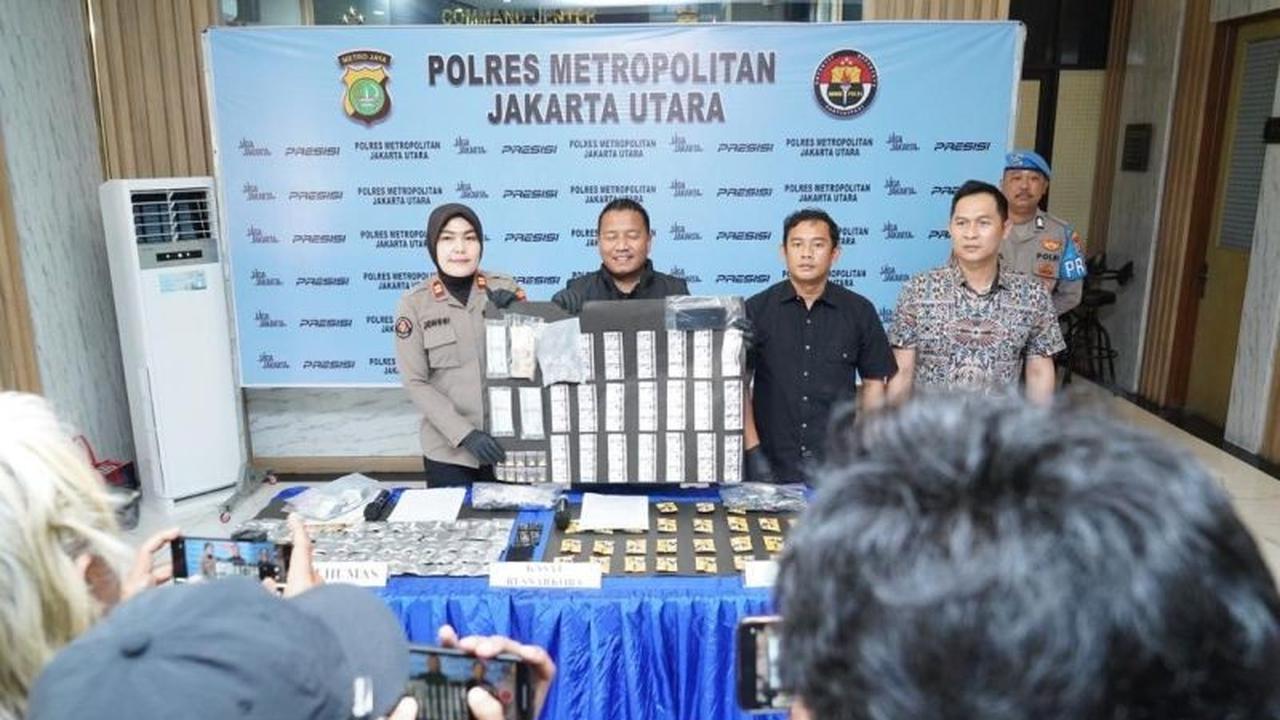 Polres Metro Jakarta Utara Bongkar Modus Peredaran Etomidate Terselubung di Tempat Hiburan Malam