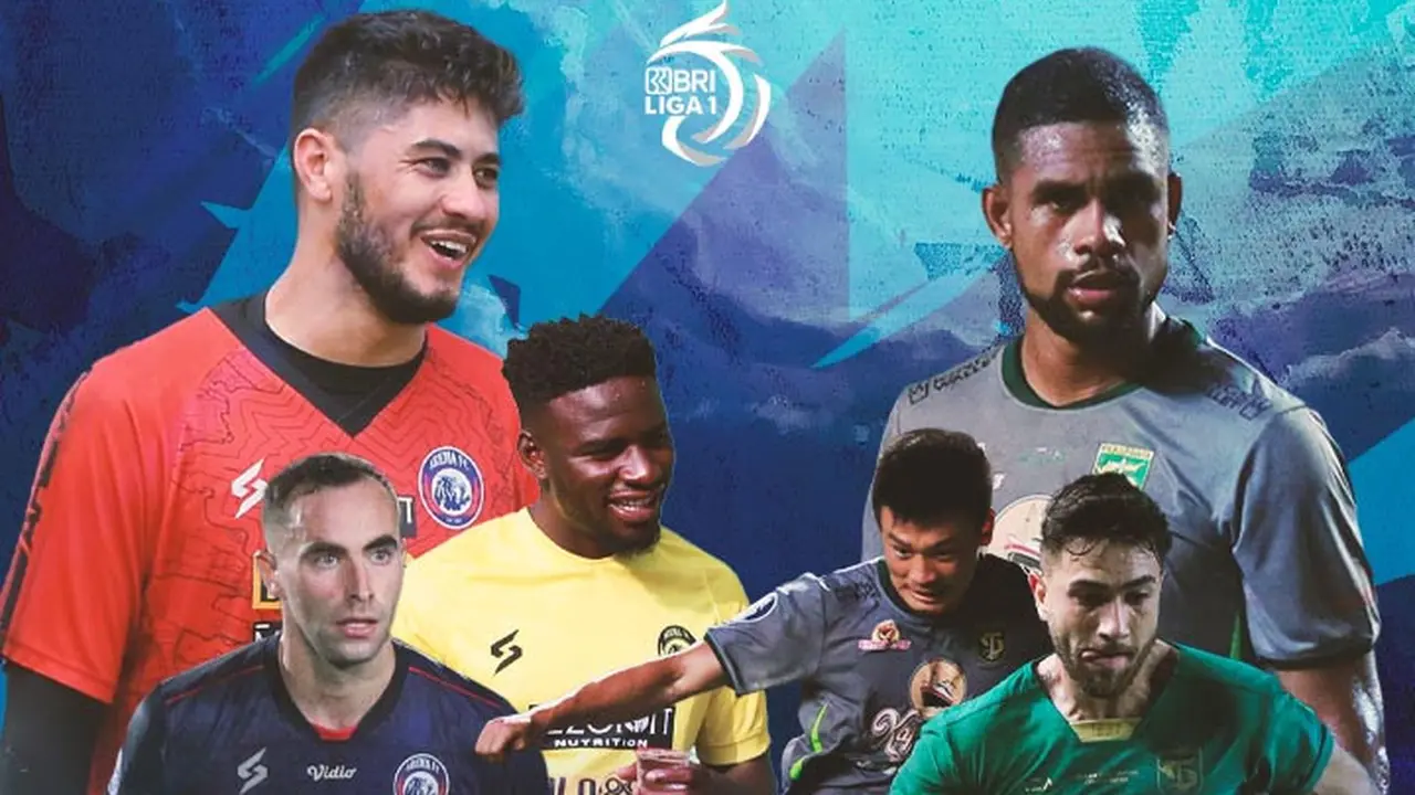 Liga 1 - Duel Pemain Asing - Arema FC Vs Persebaya Surabaya
