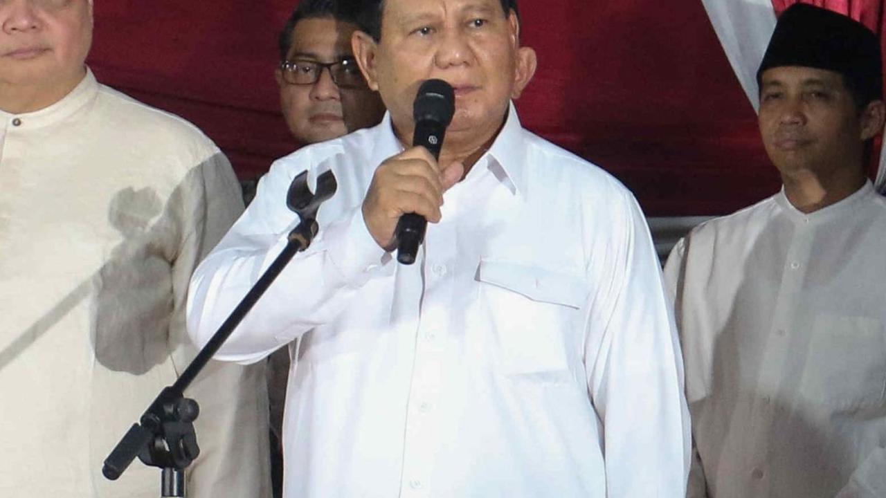 Prabowo pun juga mendapat banyak ucapan dari para pemimpin dunia yang memantau jalannya pemilu Indonesia. Foto: Liputan6.com / Herman Zakharia<br>