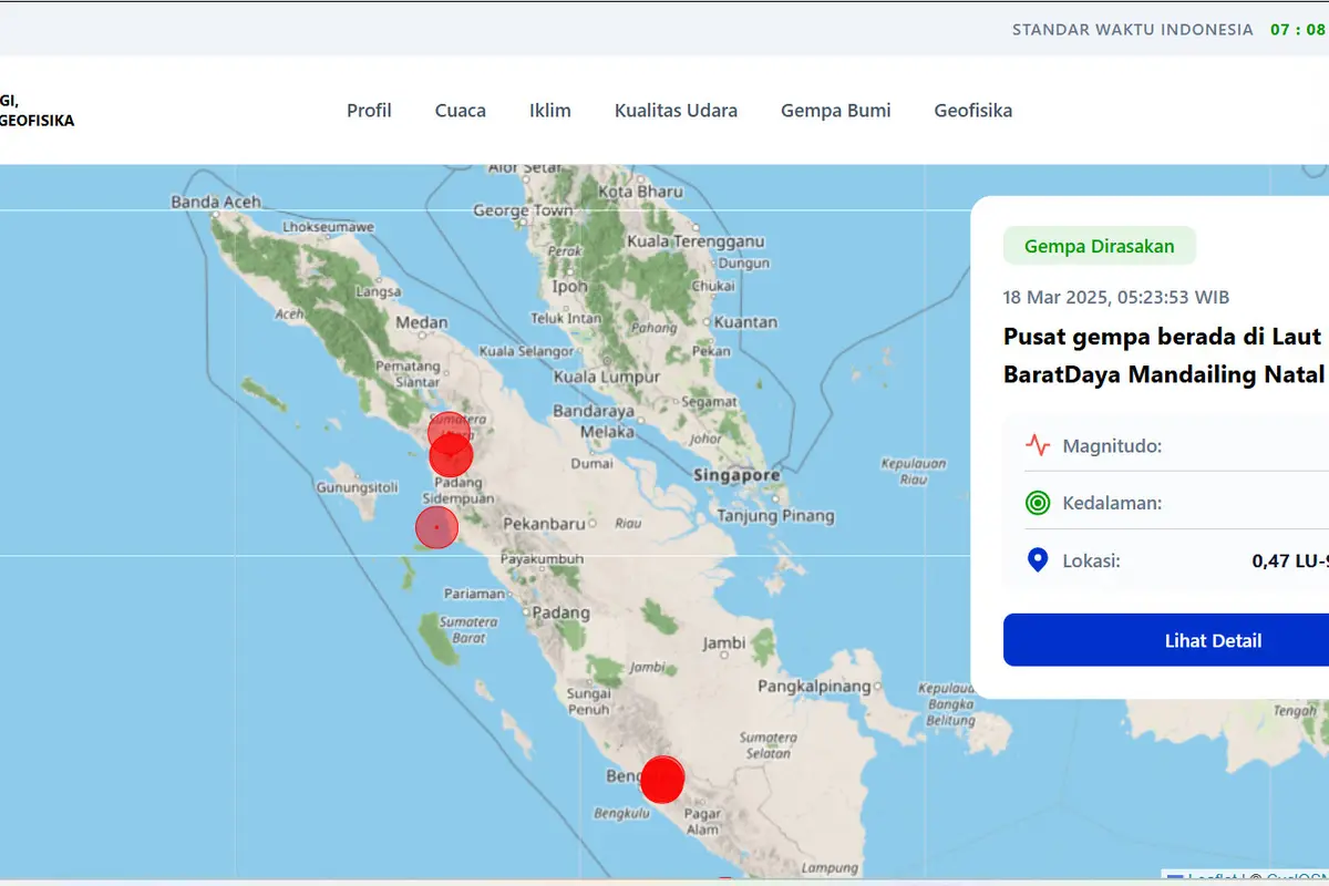 Gempa Mandailing Natal