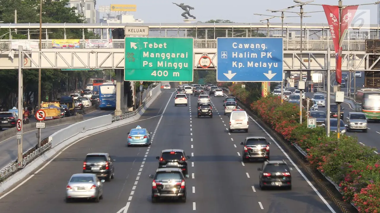 Melihat Lengangnya Lalin Ibukota Selama Libur Tahun Baru Islam 2018