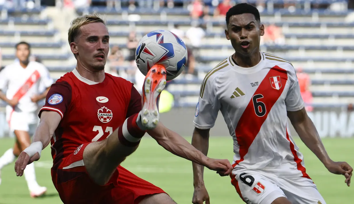 Dengan kemenangan ini Kanada berada di posisi kedua klasemen sementara grup A dengan raihan 3 poin. (AP Photo/Reed Hoffmann)