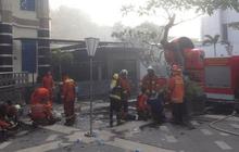 Basement Dirjen Pajak terbakar, pegawai ramai menonton