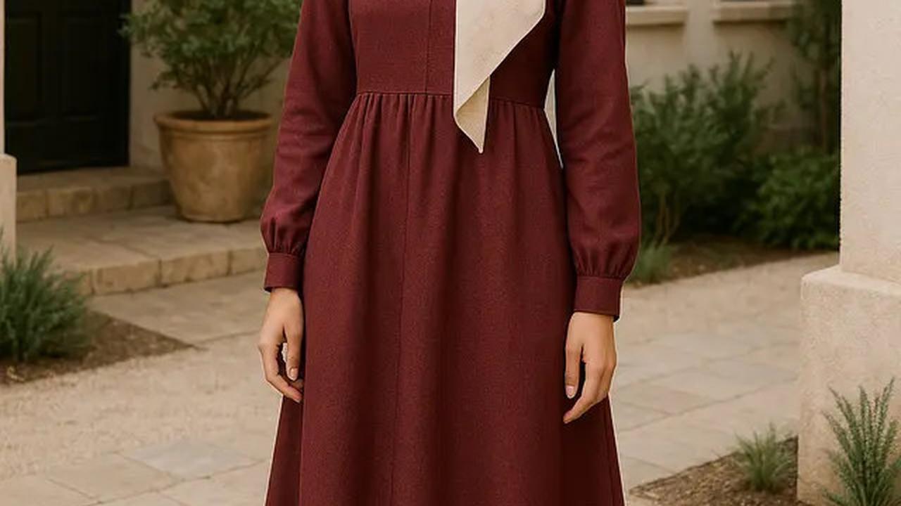 13 Rekomendasi Warna Jilbab yang Cocok untuk Gamis Maroon 2025