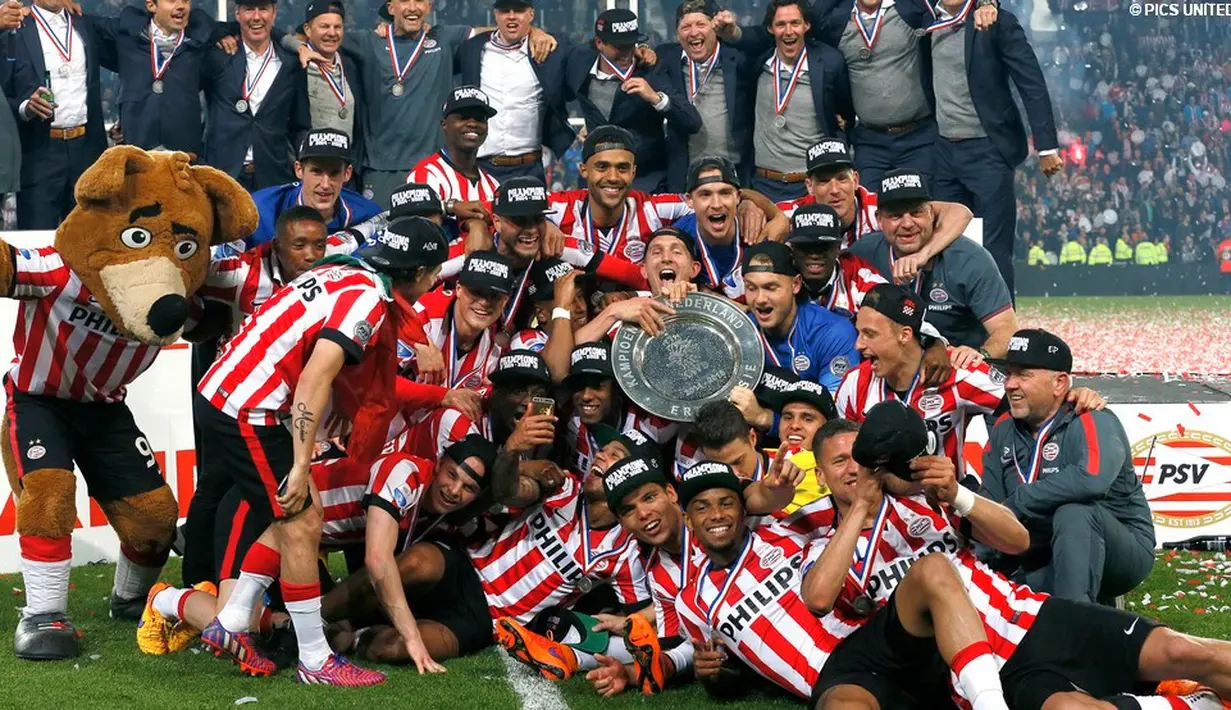 Keempat gol PSV disarangkan Luuk de Jong menit ke-3 dan menit ke-41, Memphis Depay menit ke-23, serta Luciano Narsingh di menit ke-88. Gol balasan Heerenveen dicetak Joey van den Berg menit ke-27. (psv.nl)