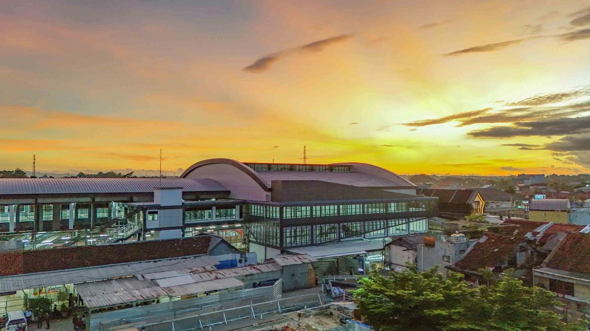 FOTO: Uji Coba Stasiun Rangkasbitung Ultimate Dimulai, Fasilitas Baru Siap Sambut Penumpang