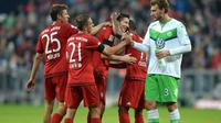 Bayern Munchen vs VfL Wolfsburg (AFP/Christof Stache)