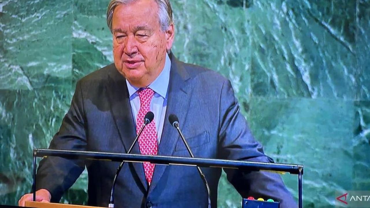 80 Tahun PBB: Antonio Guterres Sebut Prinsip PBB di Bawah Tekanan Akut, Gaza Jadi Contoh Nyata