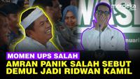 Depan Dedi Mulyadi, Amran Panik Salah Sebut Gubenur Jabar: Ada Pak Ridwan Kamil, Eh!