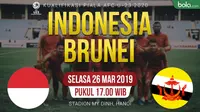 Kualifikasi Piala AFC U-23 2020 - Indonesia Vs Brunei Darussalam (Bola.com/Adreanus Titus)