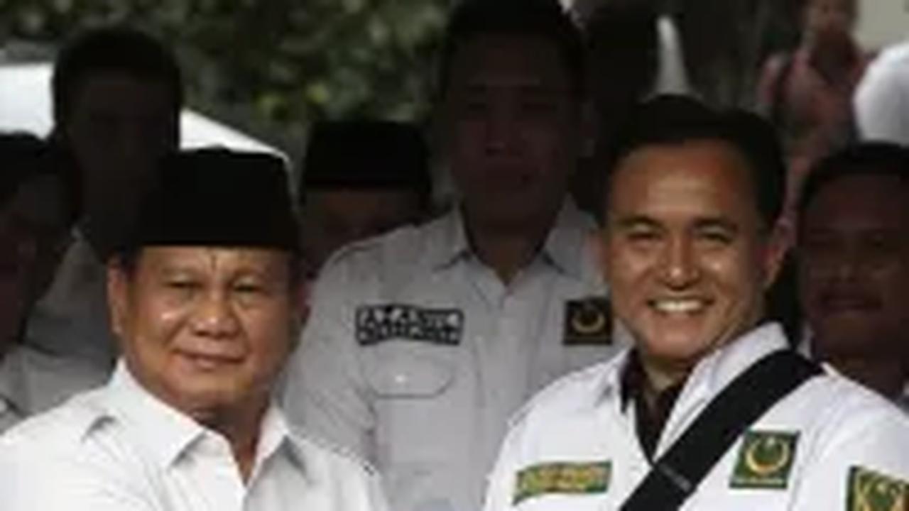 PBB Usulkan Yusril Jadi Cawapres Prabowo, Ini Respons Gerindra