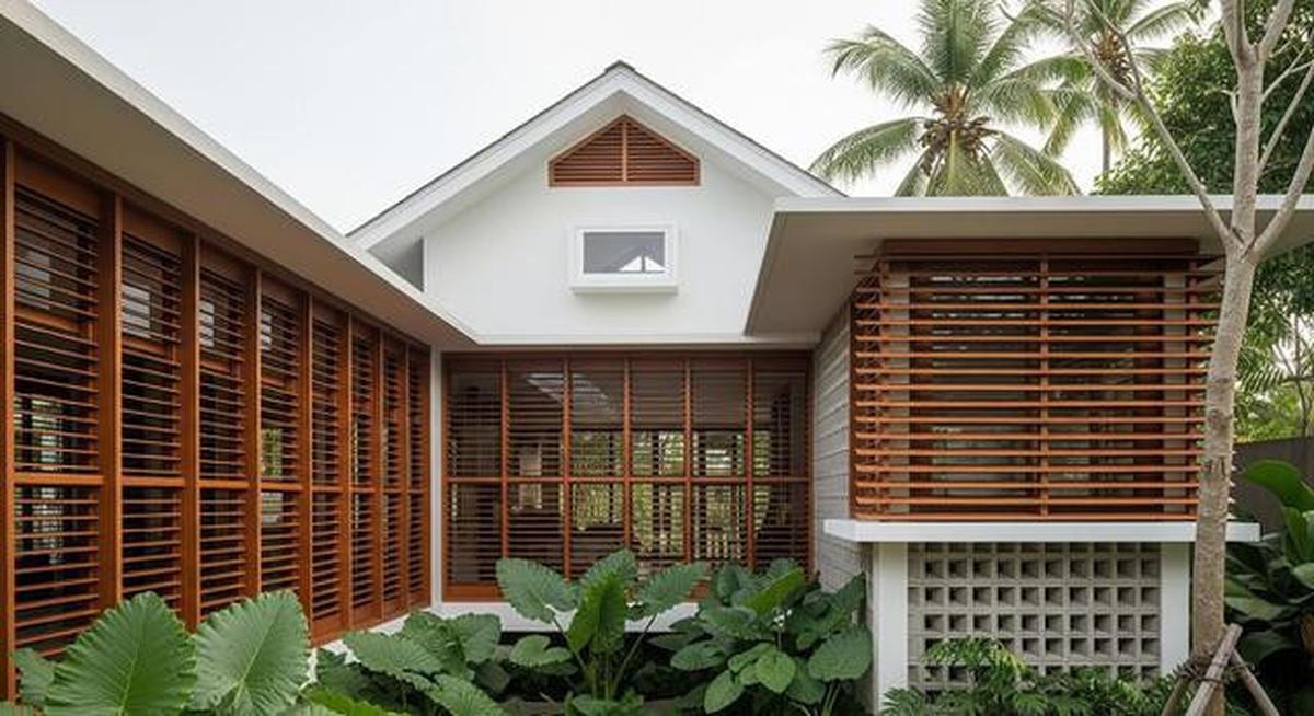 12 Desain Rumah Minimalis Sejuk Nyaman Tanpa AC di Iklim Tropis, Anti Gerah &amp; Hemat Listrik