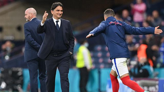 Pelatih Timnas Kroasia, Zlatko Dalic.